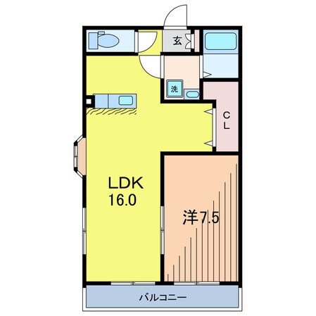 小泉マンションの物件間取画像